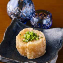 【あげもの】出汁焚き大根の唐揚げ