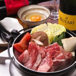 和牛ロースすき焼き