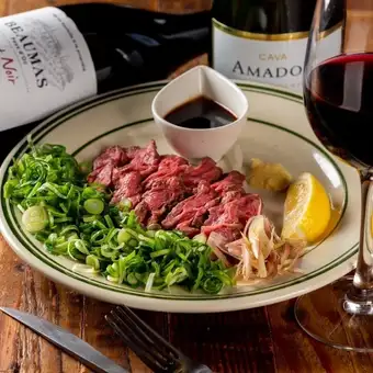 [9th Anniversary Limited Course! Perfect for Year-End and New Year Parties] 2-Hour All-You-Can-Drink Included ◆ Two Signature Dishes: Japanese Black Wagyu Tataki and A5 Omi Beef Steak!