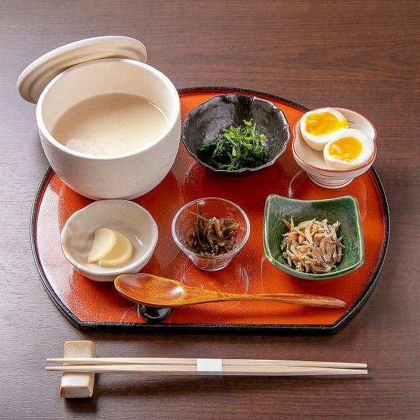 [早晨伽魚]發芽糙米粥&小碗和泡菜