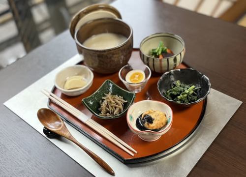 Germinated brown rice porridge and small bowl set