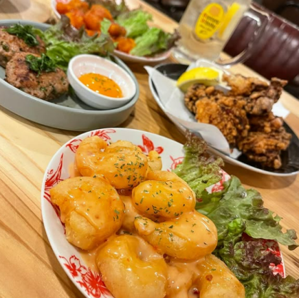 【120分飲み放題付き◆】≪約８品≫各種宴会にもピッタリなお任せコース　4,500円(税込)～