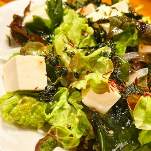 チョレギ豆腐サラダ