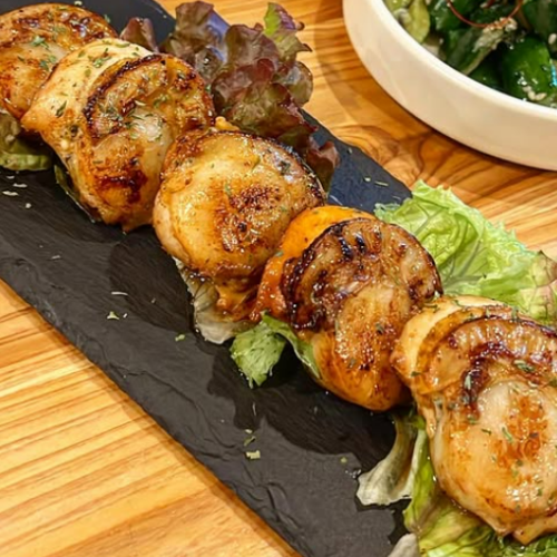 大きめホタテの醤油バター (4個)