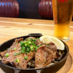 タン塩鉄板焼き