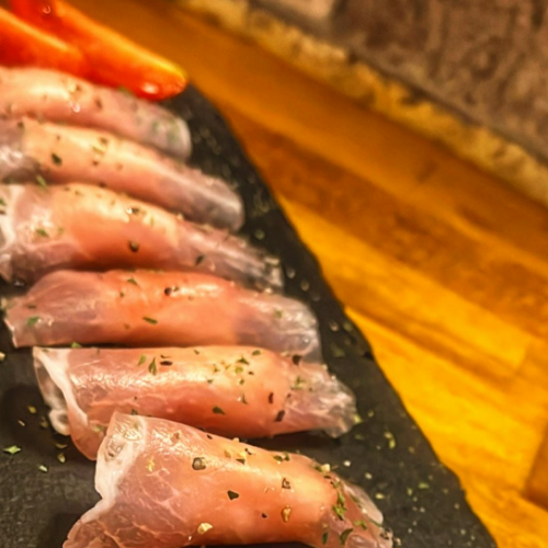 生ハムチーズ巻き