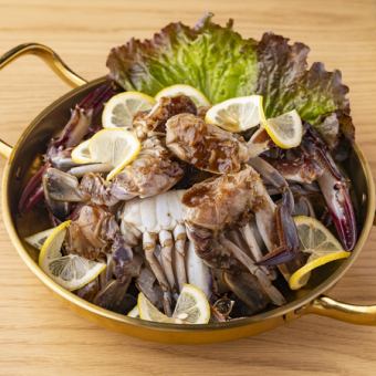 【自家製カンジャンケジャン大皿付】サムギョプサル＋韓国料理食べ放題2時間4500円→3700円