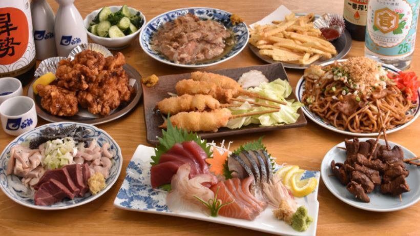 90分飲み放題付きコースは3900円～！オススメのお料理が楽しめます！歓送迎会などのご宴会に！
