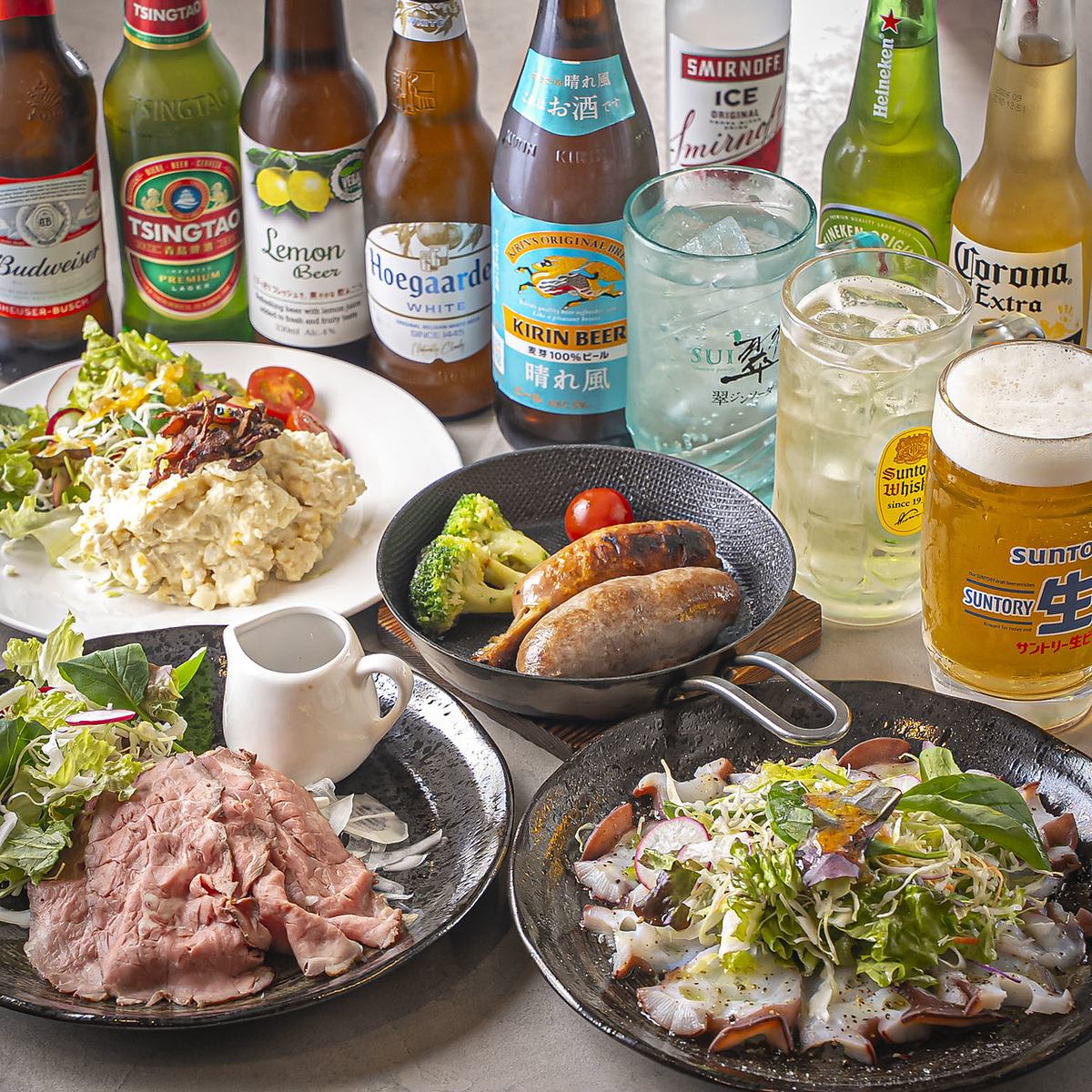 【新長田駅約3分】ランチからディナーまで♪お洒落空間で美味しいひと時を過ごせる◎