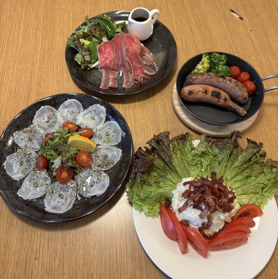 お得なランチメニュー、ランチプレートをご用意！