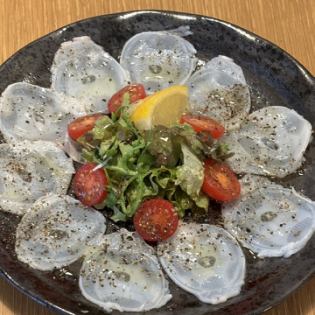 タコのカルパッチョ