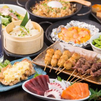 ☆ 식사 호화 10 품 + 무제한 2h 포함 5980 엔 → 평일 할인 4780 엔 ☆ 맛, 볼륨이 더욱 업!