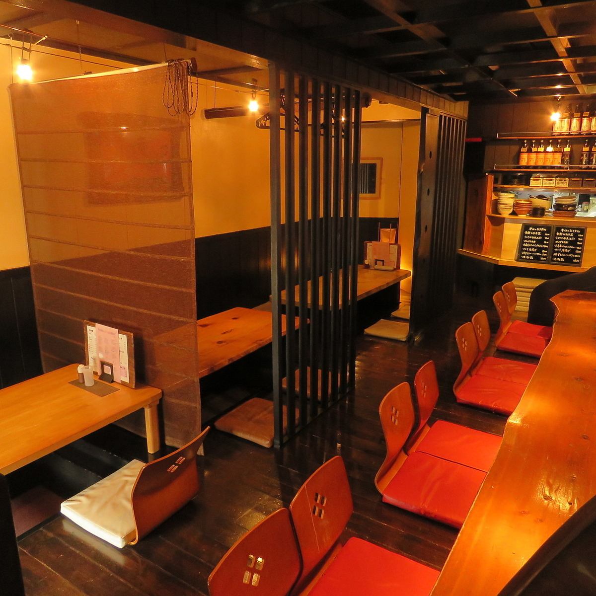 賑やかな雰囲気の店内は学生の方の宴会にもピッタリ◎