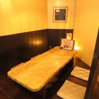 グループでのご利用に！6名がけテーブル席