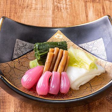 漬物の盛り合わせ