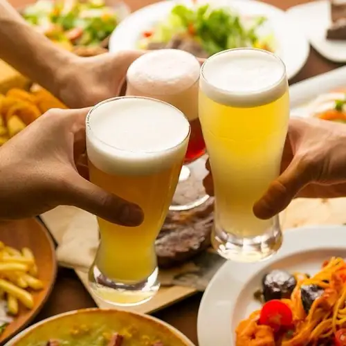 ■Enjoy draft beers from around the world