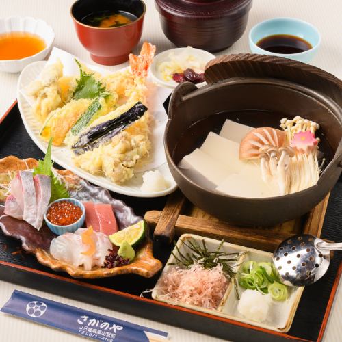 《京都獨有！健康又美味》京都豆腐套餐 4,180日圓（含稅）