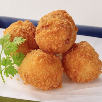 5 melty cheese balls