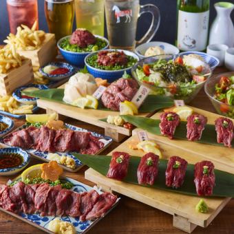 \3500 [2 hours all-you-can-drink] Enjoy horse meat at an affordable price! "Umaru Standard Course" with 7 dishes including "Exquisite Grilled Horse Meat Skirt Steak"