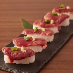 赤身寿司六連単