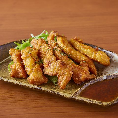 地鶏の天ぷら