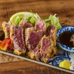 馬肉のひとくちレア唐揚げ