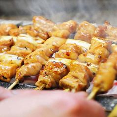 There is a recommended yakitori course with all-you-can-drink for 3 hours ♪