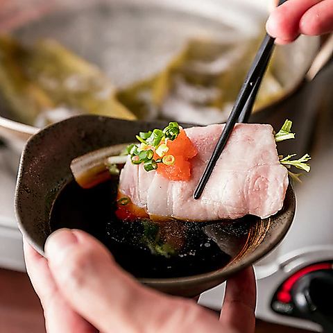 All-you-can-eat and drink for 3 hours ★ “Special Shabu Shabu All-You-Can-Course” 3,580 yen