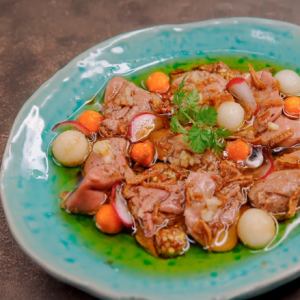 赤鶏のレバーコンフィ～バケット付き～