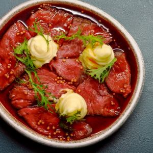 自家製ローストビーフとマッシュポテト