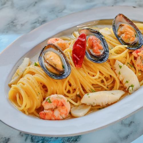 Umami出汁のペペロンチーノ