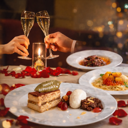 Anniversary Course with plate perfect for special occasions <Anniversary★Course> 4,500 yen