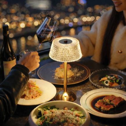 旬な食材を使用した人気メニューが堪能できるカジュアルなコース≪Comma,Course≫4000yen