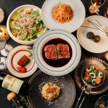 大人気！豪華食材を堪能する特選イタリアンフルコース≪Exclamation　Course≫5000yen