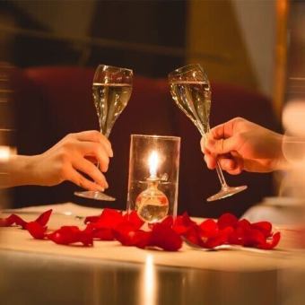 The ultimate course featuring domestic beef steak and seasonal ingredients: Premium Anniversary Course, 5,500 yen