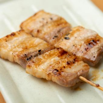 Pork belly (with sauce or salt)