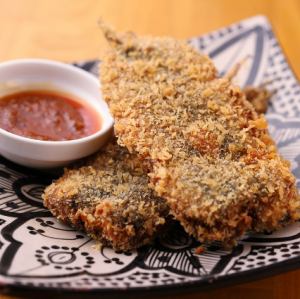 ＊イワシのスパイスパン粉焼き＊
