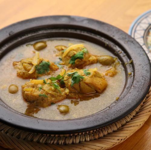 ＊塩レモンチキンのクスクス＊