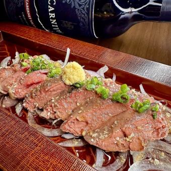 自慢の絶品カボス香る極上レバー刺しを愉しむ…120分飲み放題付き【月コース】全8品　6500円