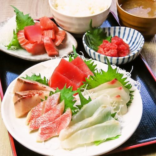 Sashimi set meal