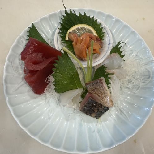 お刺身おまかせ5点盛り 一人前