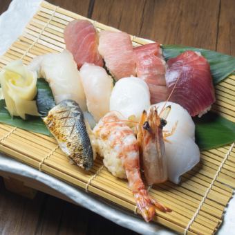 2時間飲み放題付き【寿司コース】8500円(税込)