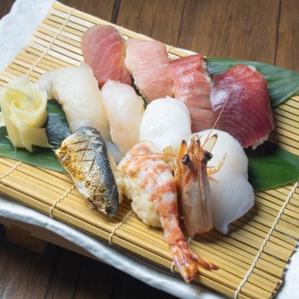 2時間飲み放題付き【寿司コース】8500円(税込)