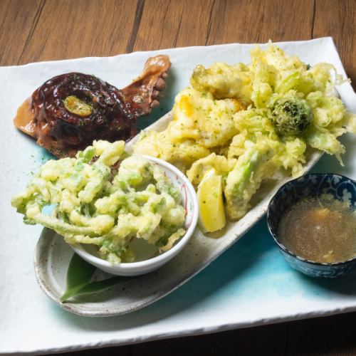 山菜天麩羅盛り合わせ