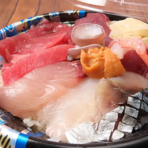 新鮮なお刺身を楽しめる♪