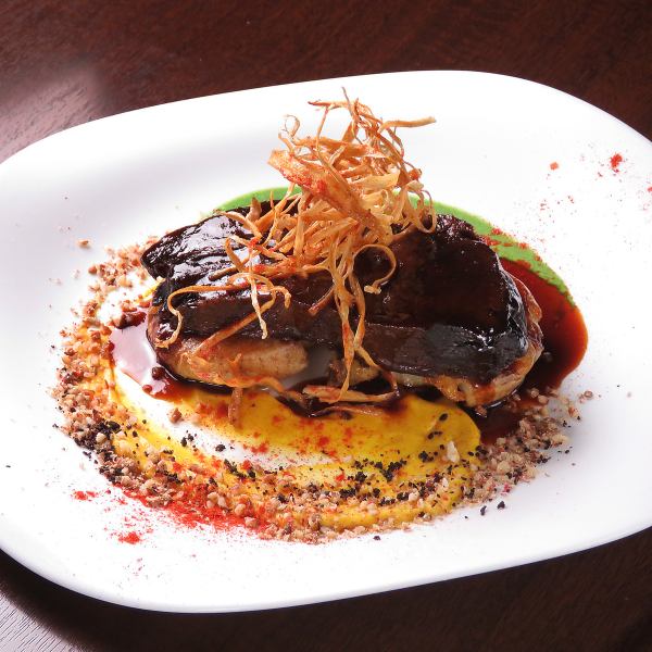 【飲み放題120分付コース】当店お薦め!メインは8時間じっくり煮込んだ牛ホホ肉の赤ワイン煮込み