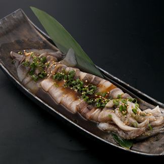 Grilled squid/grilled shrimp