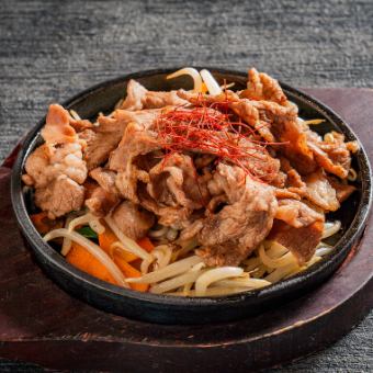 生ラム鉄板焼き