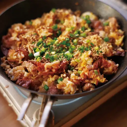 【〆のおすすめ！】すき焼きチャーハン