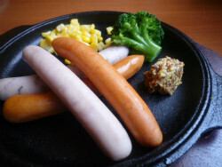 ほうれん草ベーコンペペロンチーノ